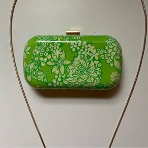 Lily Pulitzer Limeade Clutch Purse Crossbody